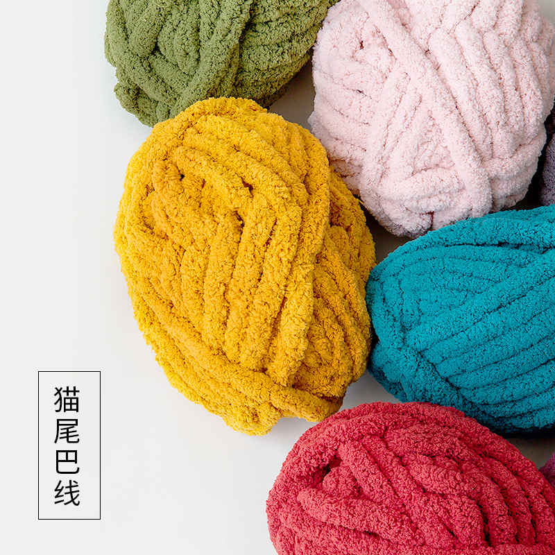 애완 동물 침대용 슈퍼 거친 원사, 고양이 꼬리, 손가 - Woven Scarf Blanket 리뷰 및 가격