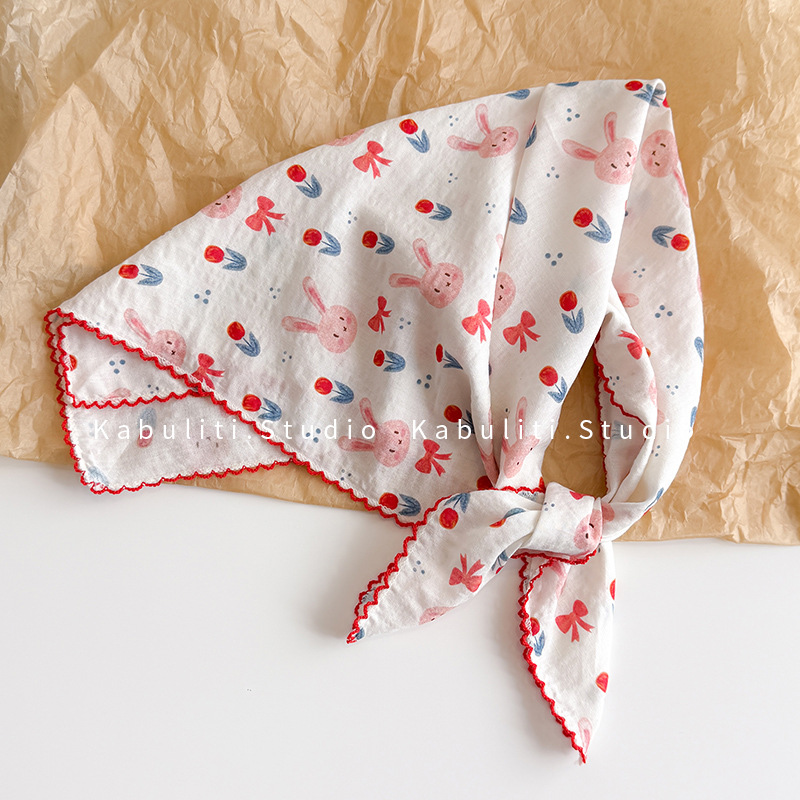 코튼 린넨 스퀘어 스카프 58cm 꽃무늬 프린트 고품질 - Head Wrap Turban 리뷰 및 가격