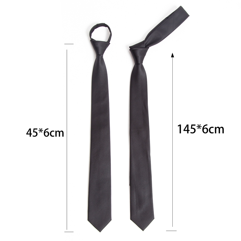 블랙 컬러 지퍼 타이 수제 고품질 넥타이 스키니 6CM - Skinny Tie Men 리뷰 및 가격