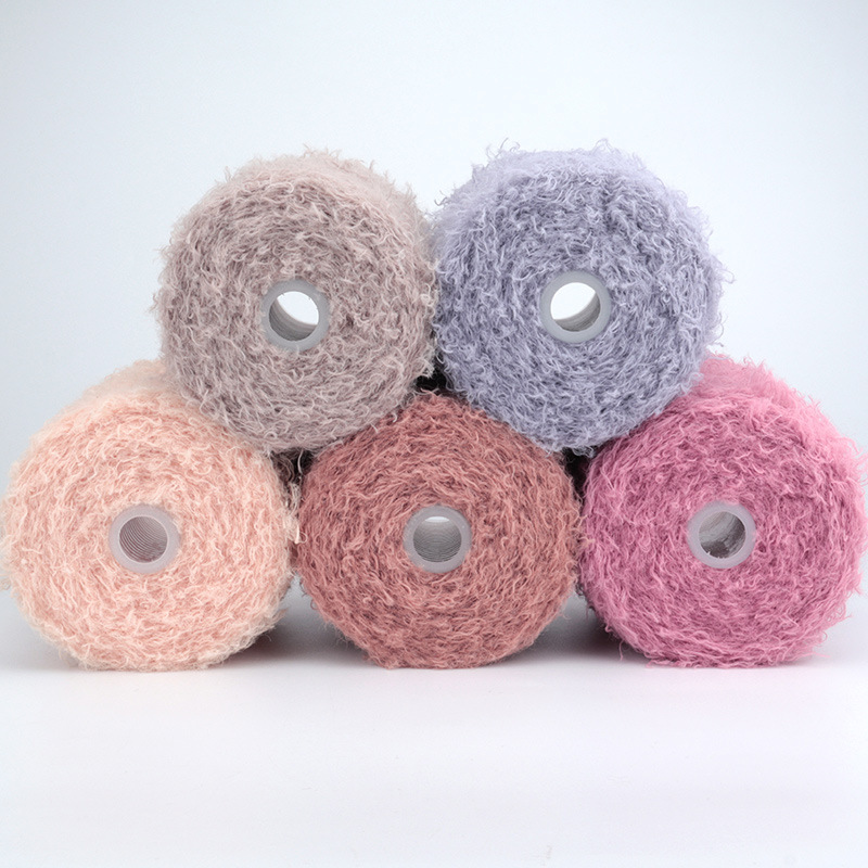 500g 테디 벨벳 압연 양모 원사, 모조 모피 밍크  - Woven Scarf Blanket 리뷰 및 가격