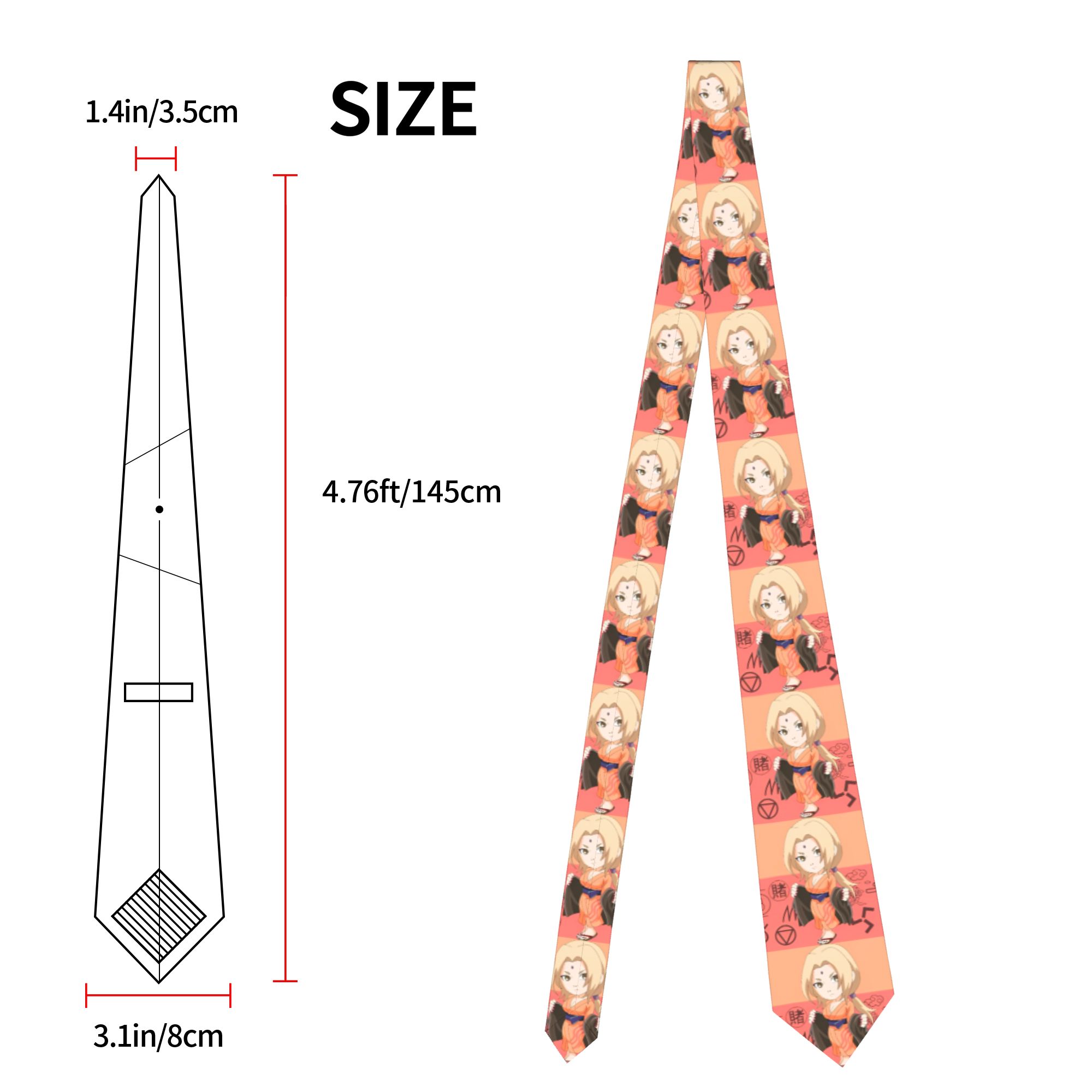 넥타이 사스케츠즈나데 유니섹스 스키니 폴리에스터 8cm - Skinny Tie Men 리뷰 및 가격