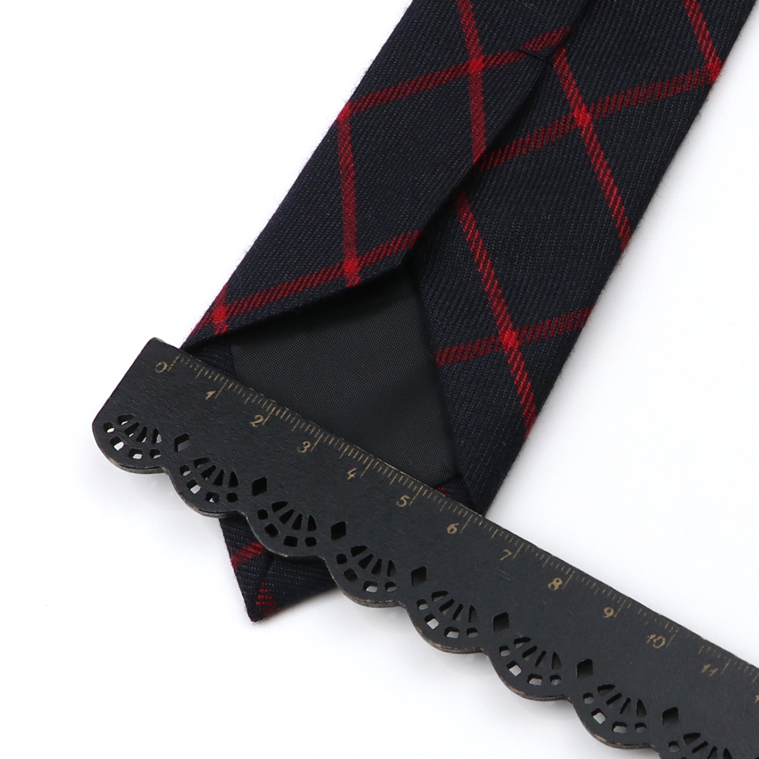 클래식 블랙 그레이 격자 무늬 코튼 넥타이 6cm 슬림 - Skinny Tie Men 리뷰 및 가격