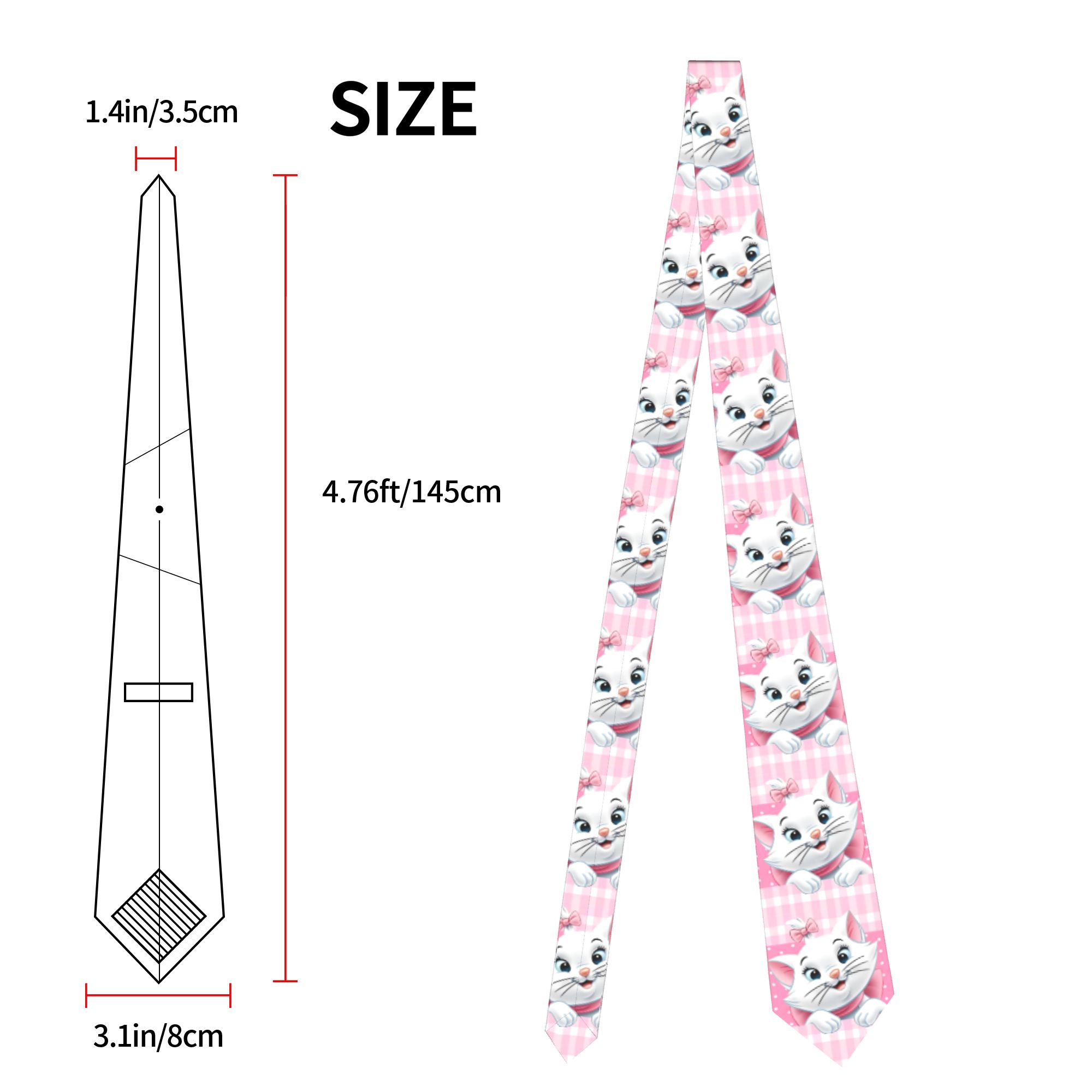 넥타이 아리스토파츠 마리즈 캣츠 유니섹스 스키니 8cm - Skinny Tie Men 리뷰 및 가격